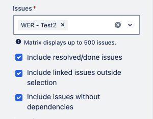 Form select to pick Jira projects and filters